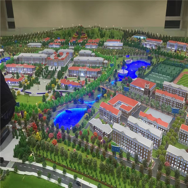 甘肃省公安厅301工程警察学校平凉规划模型