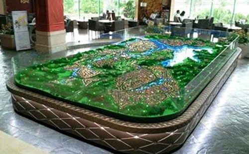 制作平凉平凉沙盘模型需要注意细节