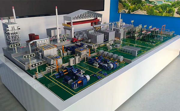 酒钢集团东铝厂-铝材生产线平凉机械模型