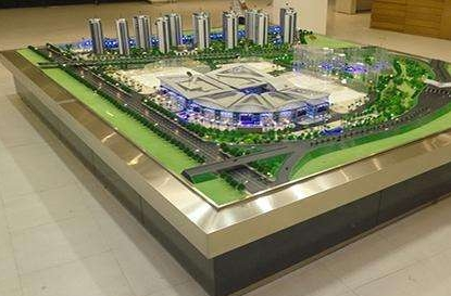 平凉沙盘模型还原度高，技术与设计缺一不可！